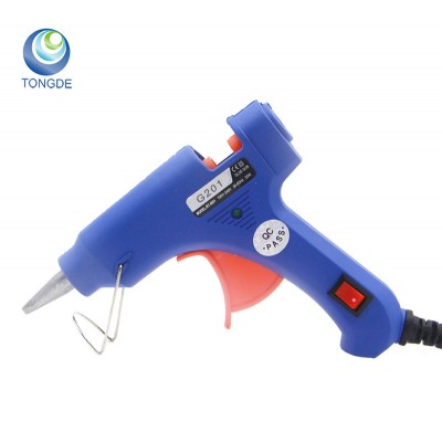 Hot Glue Gun EU Plug 20W Electric Heating Glue Gun Fit For Glue Stick Diameter 7mm