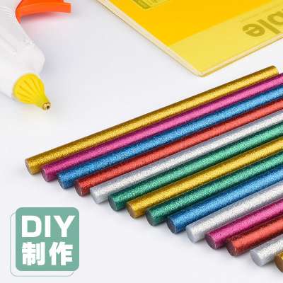 Stationery and DIY work usage Hot Melt Glue Stick Glitter